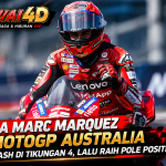 Drama Marc Marquez di MotoGP Australia: Crash di Tikungan 4, Lalu Raih Pole Position